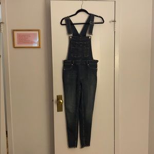 Free People Denim Overalls